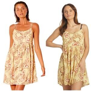 Rip Curl Floral Dress Playa Bella Cover Up - Size Small - NWT
